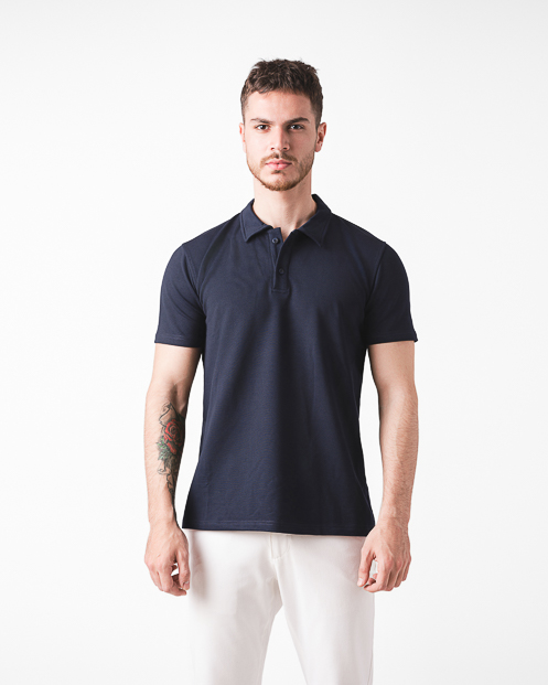 Timeless Polo T-Shirt - Navy Blue